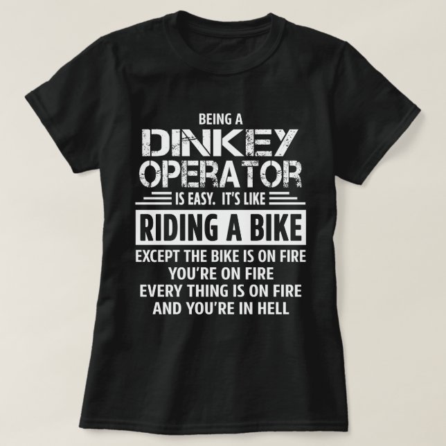 Dinkey operator t shirt (Design framsida)