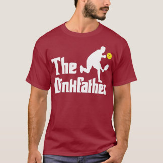 Dinkfather Funny Pickleball Player Älskare T Shirt