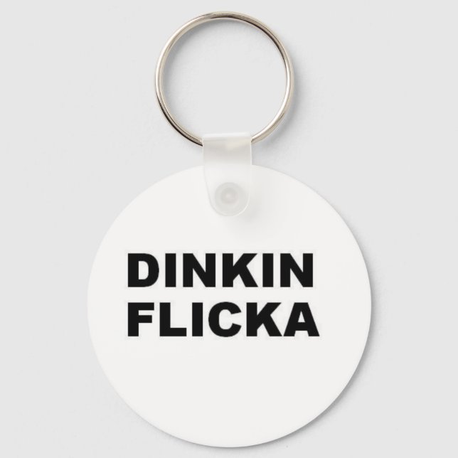 DINKIN FLICKA NYCKELRING (Framsida)