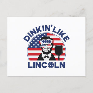 Dinkin som Lincoln Helg Vykort