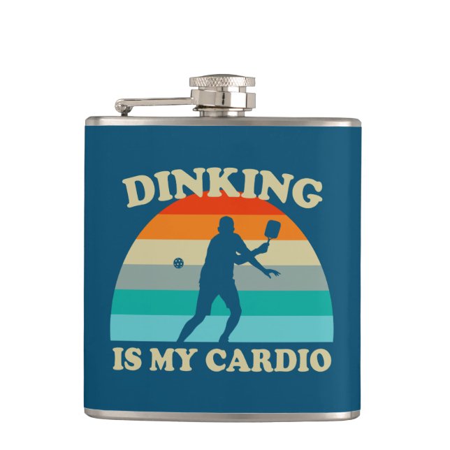 Dinking är min Cardio Pickleball Fickplunta (Framsidan)