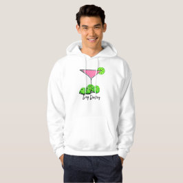 Dinking Cosmo Rosa Cocktail, Pickleball Limes Hoodie
