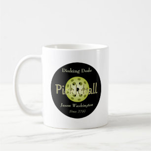 Dinking-killen Guy Pickleball Boll Kaffemugg