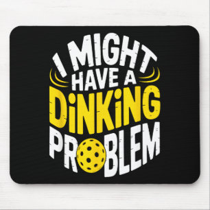 Dinking problem pickleball-enthusiast älskare humo musmatta