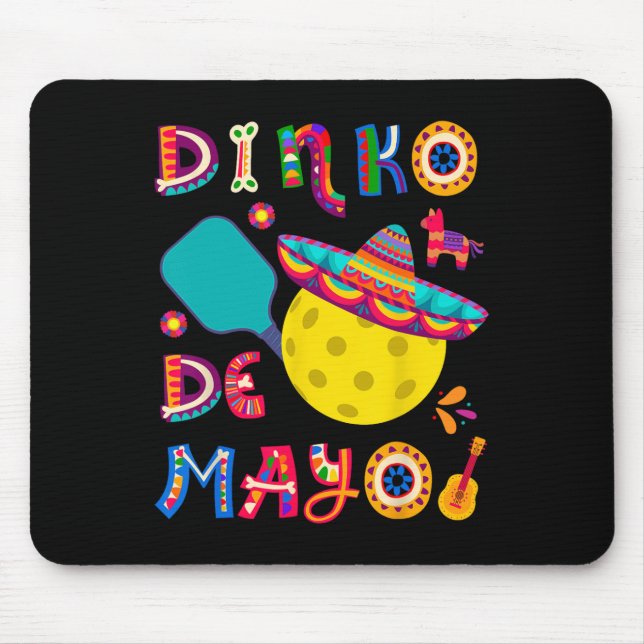 Dinko De Mayo Funny Cinco De Mayo Funny Picklebyll Musmatta (Framsidan)