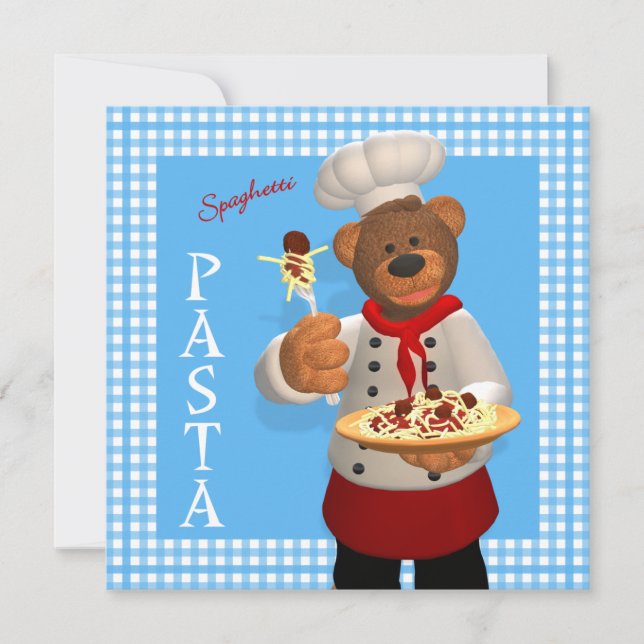 Dinky Bears Chef: Pasta (Framsida)