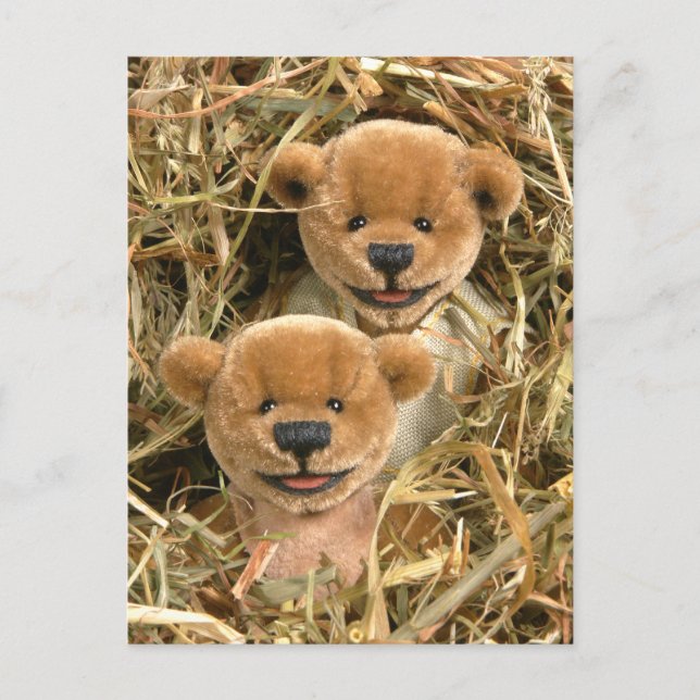 Dinky Bears Farmer Kids Vykort (Framsida)