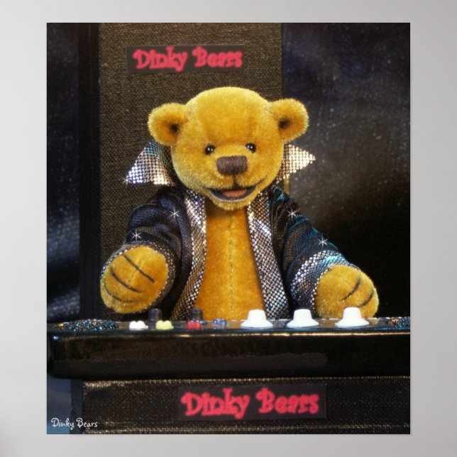 Dinky Bears Keyboarder Poster (Framsidan)