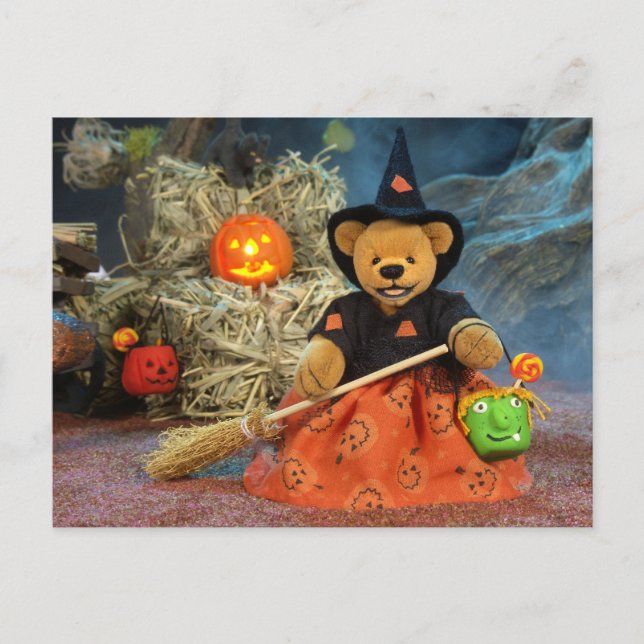 Dinky Bears Little Witch Vykort (Framsida)