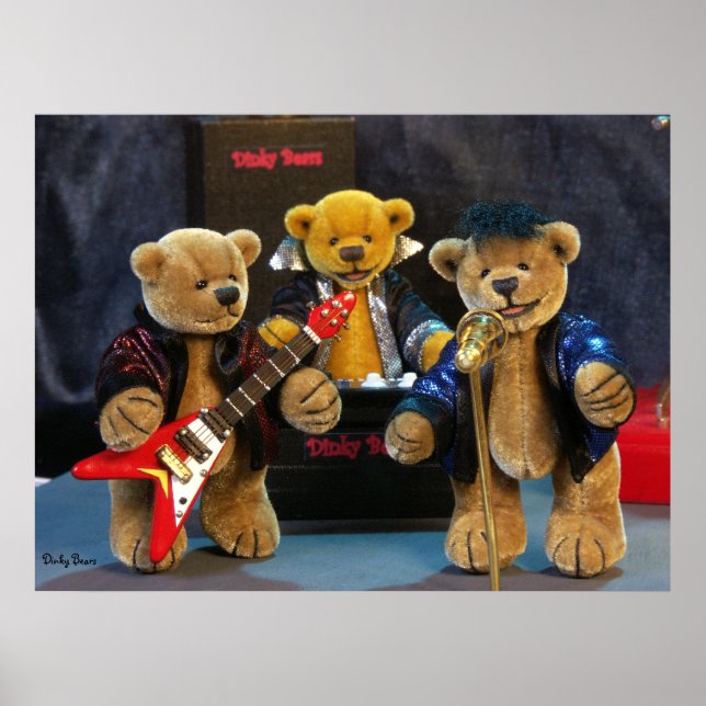 Dinky Bears på Stage Poster (Framsidan)