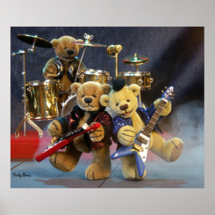 Dinky Bears på Tour Poster
