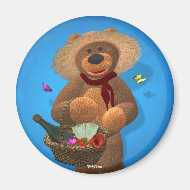 Dinky Bears: Picnic Time Magnet (Framsidan)