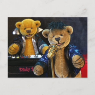 Dinky Bears Singer Vykort