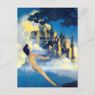 Dinky Bird, Maxfield Parrish Vykort