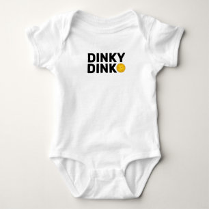 "Dinky Dink" Bodykostym för Pickleball Baby T Shirt