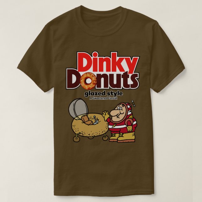 Dinky Donuts Cereal T Shirt (Design framsida)