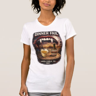 Dinner Fail Kvinnors Bella+Canvas Slim Fit T Shirt