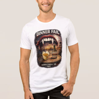 Dinner Fail Mäns Bella+Canvas T Shirt