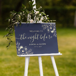 Dinner före flottans blåa repetitionsmiddag  poster