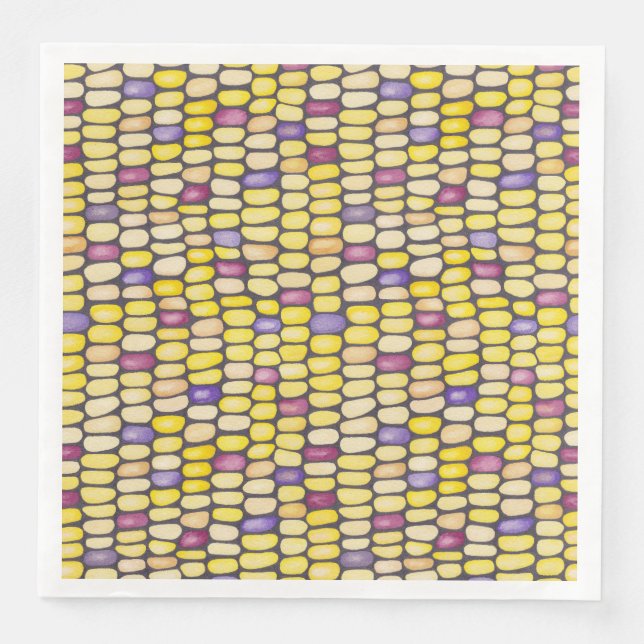 Dinner Napkins (indisk Maj) Pappersservett (Framsida)