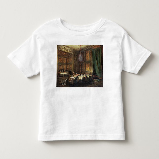 "Dinner of the Prince of Conti in the Temple" T-shirt (Framsida)
