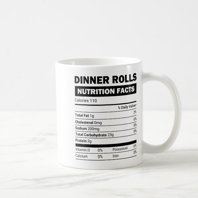 Dinner Rolls Nutrition Facts Family Matching Chris Kaffemugg (Höger)