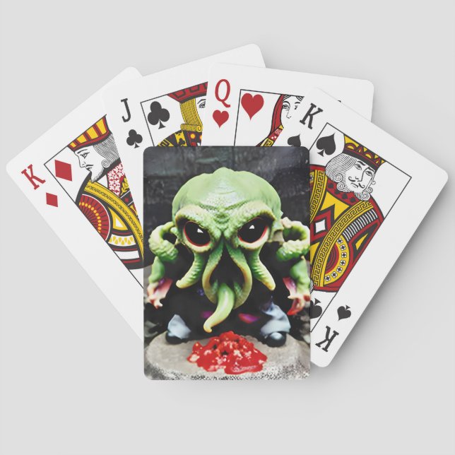 Dinner with Cthulhu Casinokort (Baksidan)