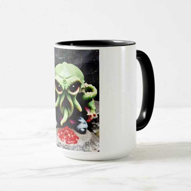 Dinner with Cthulhu Mugg (Framsida höger)