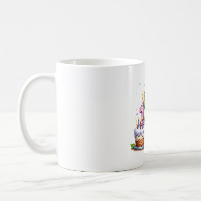 Dino 1-årsdag kaffemugg (Vänster)