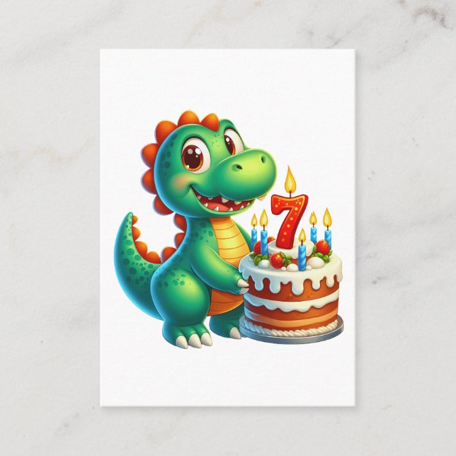 Dino 7-årsdag (Framsida)