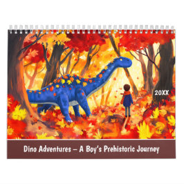 Dino Adventures – A Boy’s Prehistoric Journey Kalender