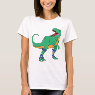 Dino AFO damer T Tee Shirt