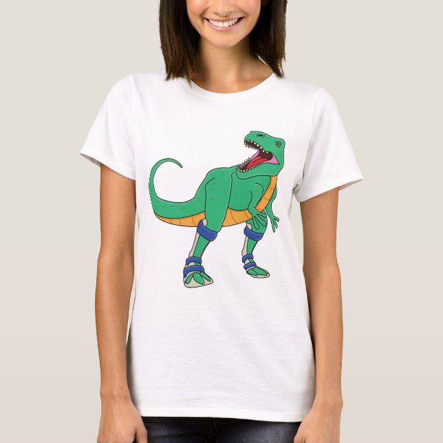 Dino AFO damer T Tee Shirt (Framsida)