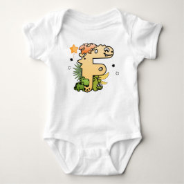 Dino alfabet för bebisar med namn som börjar med F T Shirt
