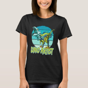 Dino Artist Dinosaur Tyrannosaurus T Shirt