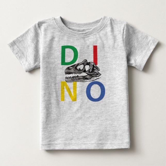 DINO - Baby Bra Jersey T-Shirt (Framsida)