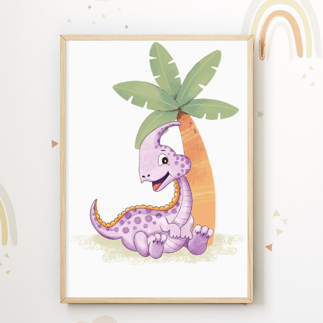 Dino barn poster Dinosaurier Barn Rum Tryck (Skapare uppladdad)