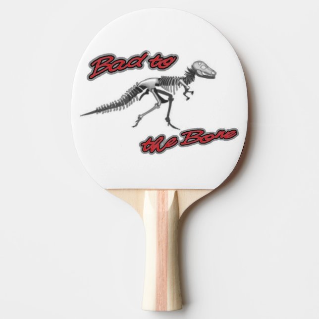 Dino bendåliga till ben pingisracket (Framsidan)