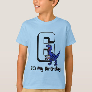 Dino Birthday Personlig Age & tillfälle T Shirt