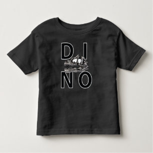 DINO - Black Småbarn Bra Jersey T-Shirt