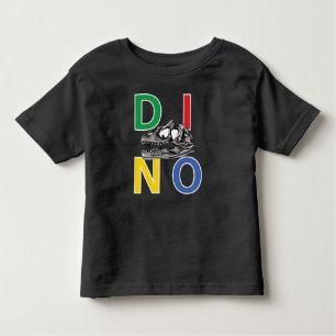 DINO - Black Småbarn Bra Jersey T-Shirt