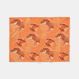 Dino Blanket Fleecefilt