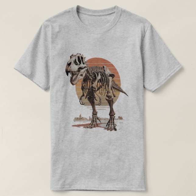 Dino Bones T Shirt (Design framsida)