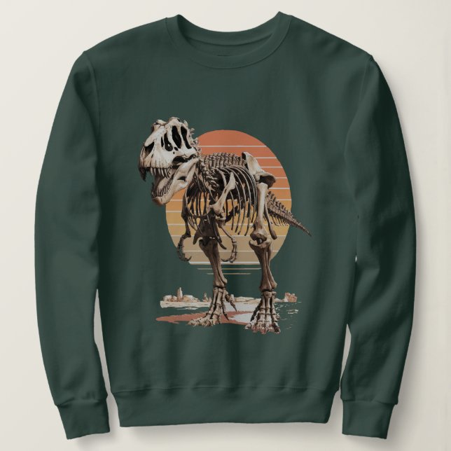 Dino Bones T Shirt (Design framsida)