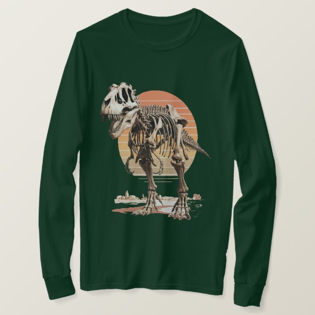 Dino Bones T Shirt (Design framsida)
