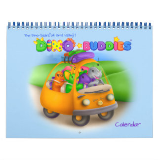 Dino-Buddies® Calendar - Road Resa w/Dino-Buddies Kalender