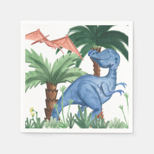 Dino Buddies I Pappersservett