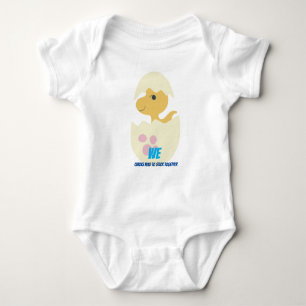 Dino Chick 2 Baby Bra Jersey T-Shirt