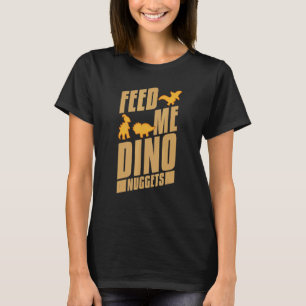 Dino Chicken Nugget Dinosaur Nugs Veggie T Shirt