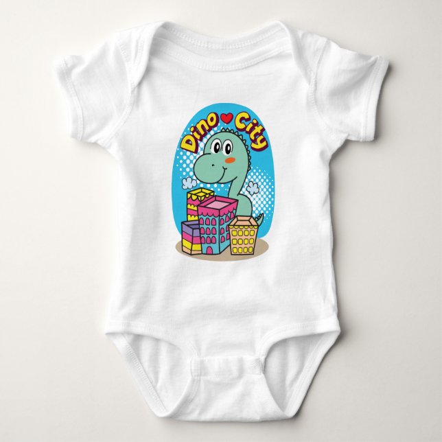 Dino City T Shirt (Framsida)